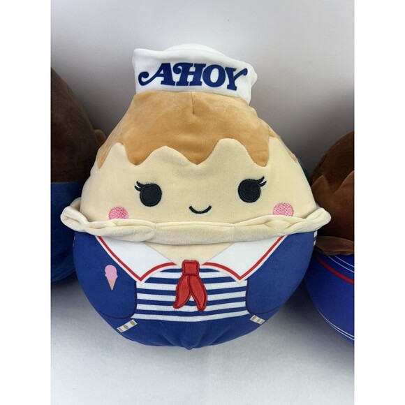 Squishmallows Plush 10” Stranger Things Demogorgon Eleven USS Btrscotch Choc Pud - Picture 6 of 10